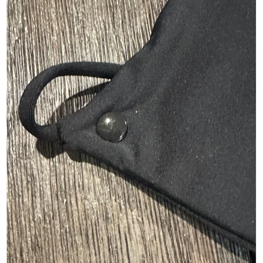 Volcom‎ Swim Bikini Top Black Padded adjustable sz XL beach vacation pool